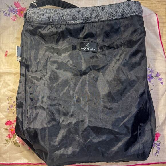 Vintage Y2K Baby Phat Denim Monogram Backpack - Picture 8 of 9